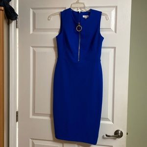 Calvin Klein Royal Blue Dress